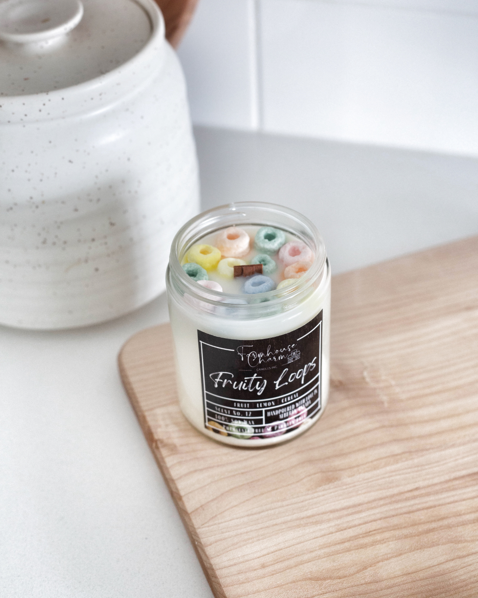 Fruity Loops - Farmhouse Charm Natural Soy Candle