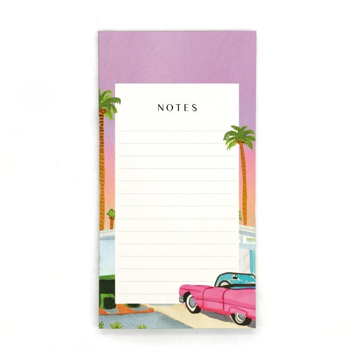 Quartier Libre Papier - Wholesale Notepad - Palm Springs Notepad Free District0