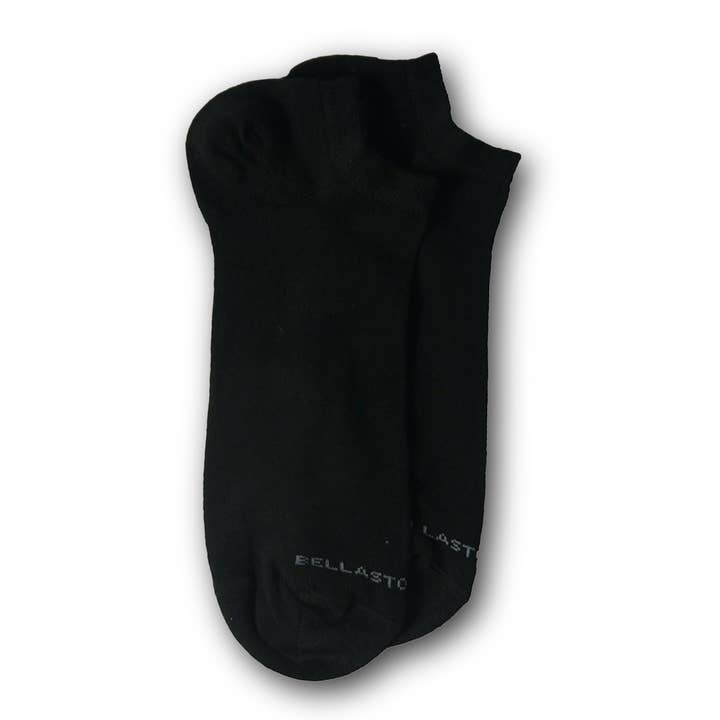 Socquettes en bambou - Noir pour la vente par BellaStoria Vegan