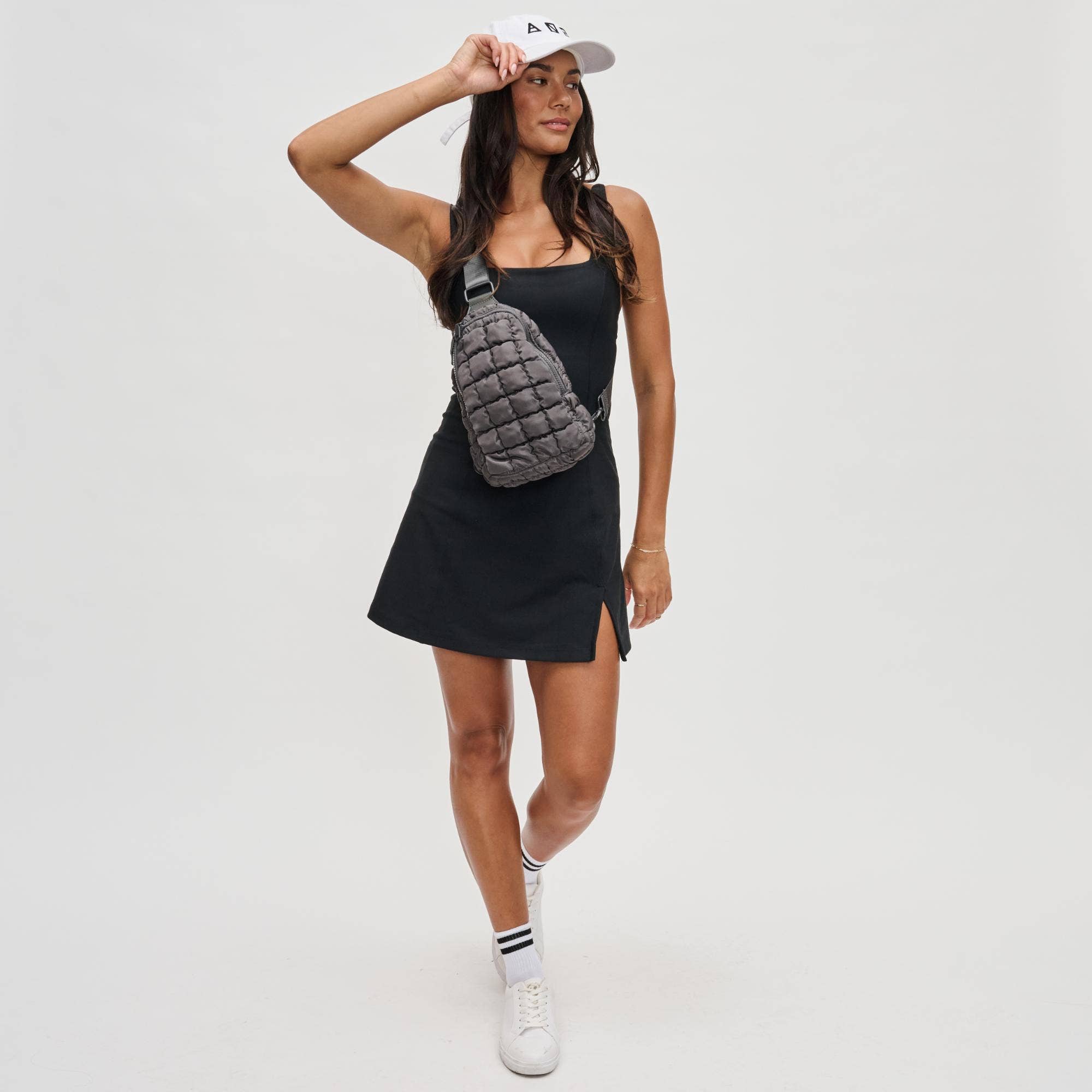 Sol and Selene - Wholesale Belt Bag - Women's - Rejuvenate - Quilted Puffer Nylon Sling Backpack108