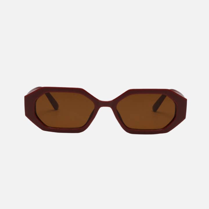 Beyond Stranger Studio - Wholesale Sunglasses – Women's - The Harley - Burgundy