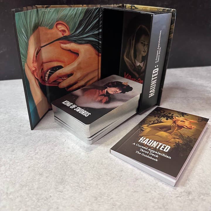 Killerpancake Illustration - Wholesale Tarot/Oracle Card - HAUNTED: A Cursed Appalachian Tarot Deck3