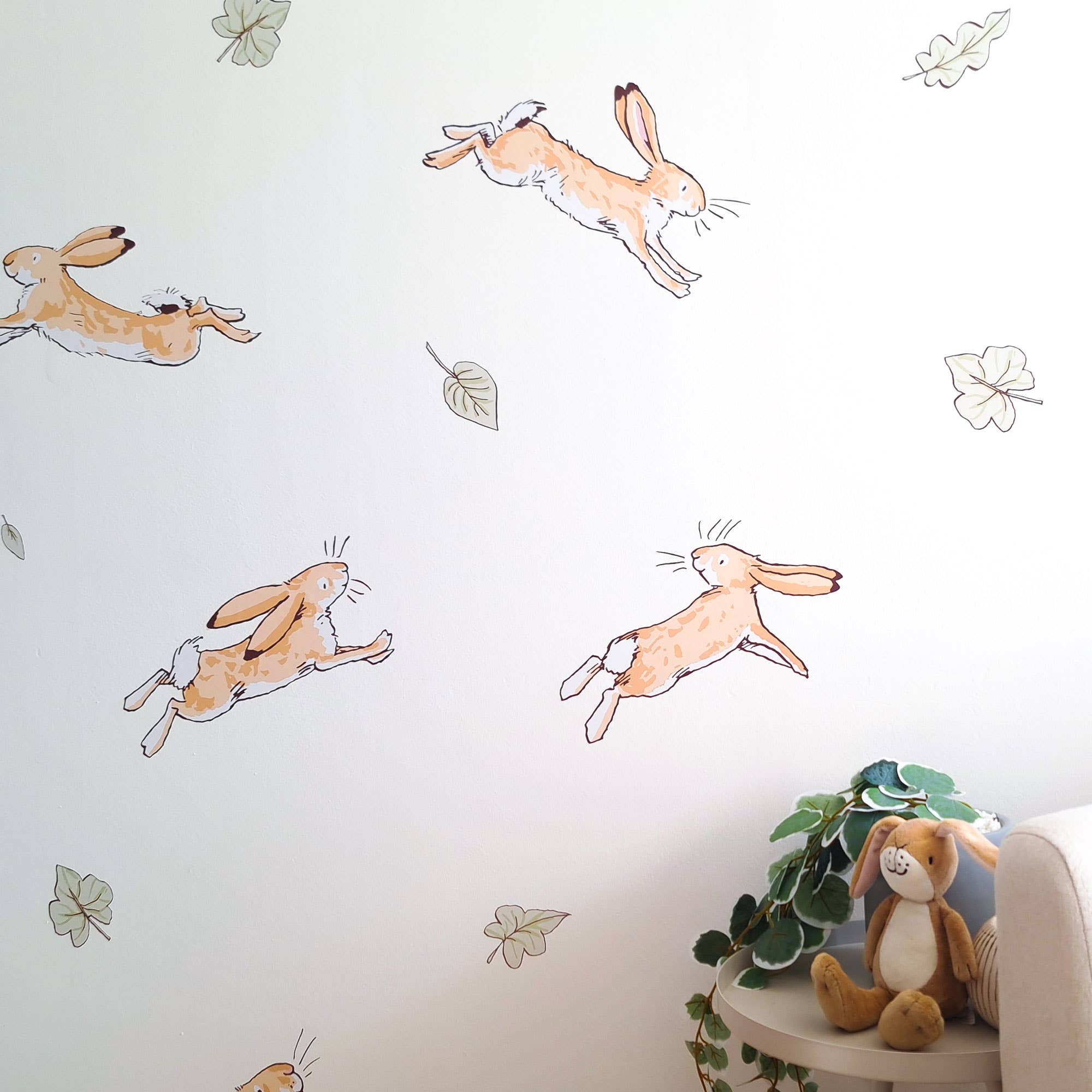 Stickerscape – wholesale Wall decal/stickers – Guess How Much I Love You Leaves Wall Sticker Pack2