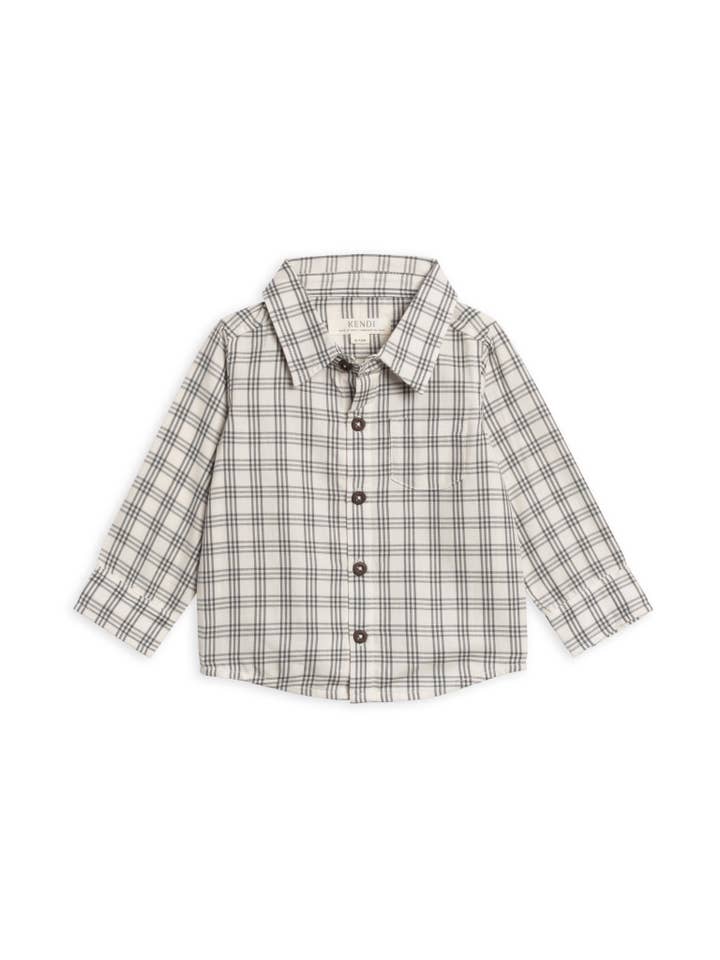 Earl Poplin Collar Shirt for wholesale by Colored Organics