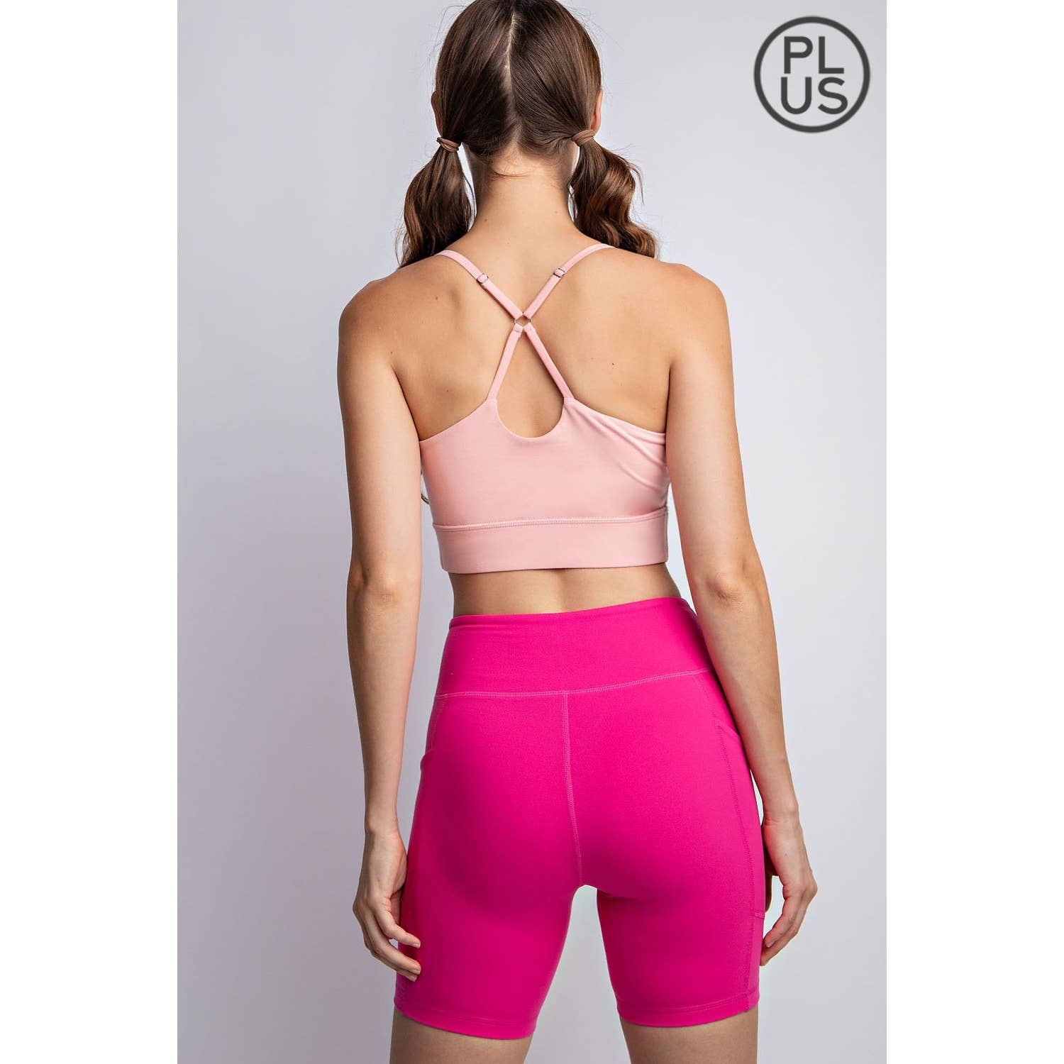 Rae Mode - Wholesale Sports Bra - Women's - PLUS SIZE BUTTER SPORTS BRA WITH ADJUSTABLE STRAP15