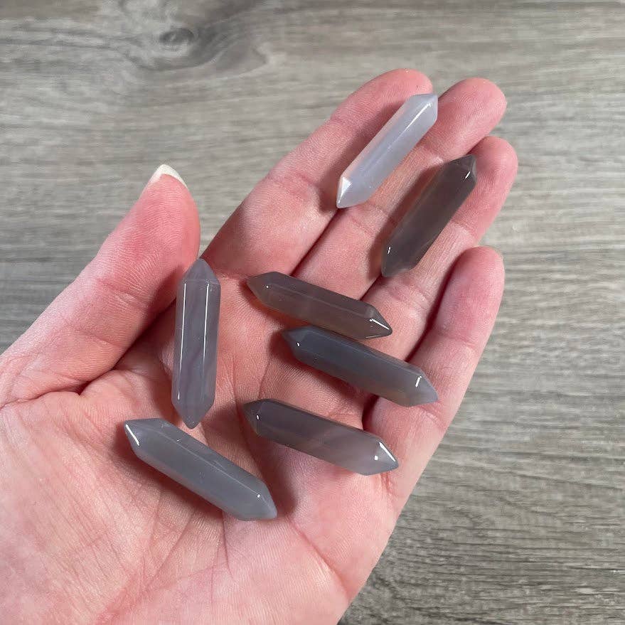 Keystone Crystals - Wholesale Spiritual Stone/Crystal - Small Gemstone Double Terminated Carved Crystal Wands1