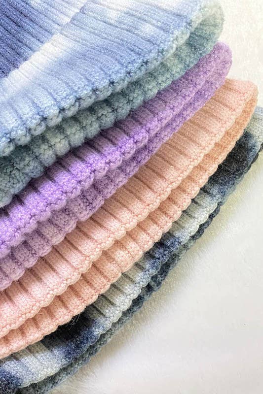 Suzie Q USA - Wholesale Beanie - Women's -  Women Tie-dye Beanie - Double Layer for Cold Weather2