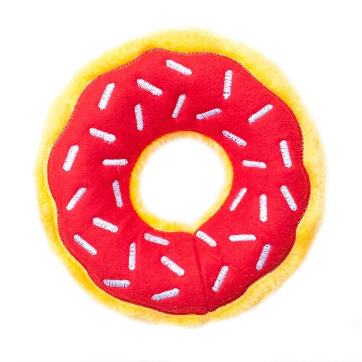 ZippyPaws Donutz - Cherry - Dog Toy for wholesale by Only An Ocean Europe