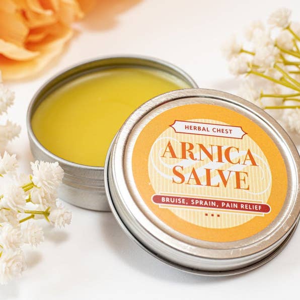 Herbal Chest - Wholesale Healing Salve/Balm/Cream - Arnica Salve, Bruise Sprain Pain Relief Cream, Muscle Rub1