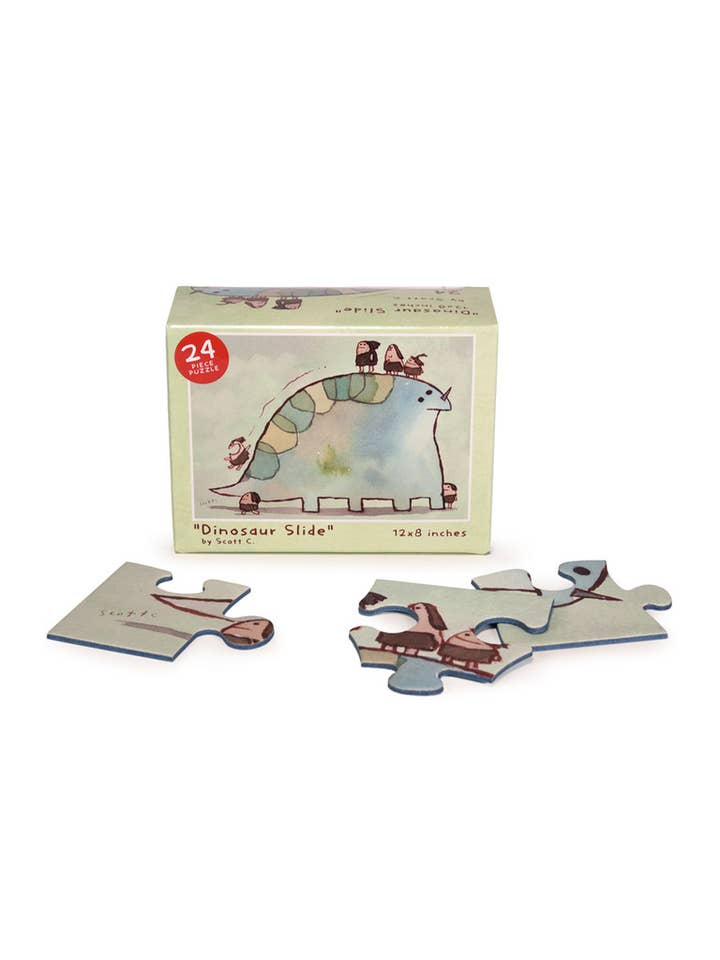 Dino Slide 24-bitars pussel för wholesale av The Scott C Shop