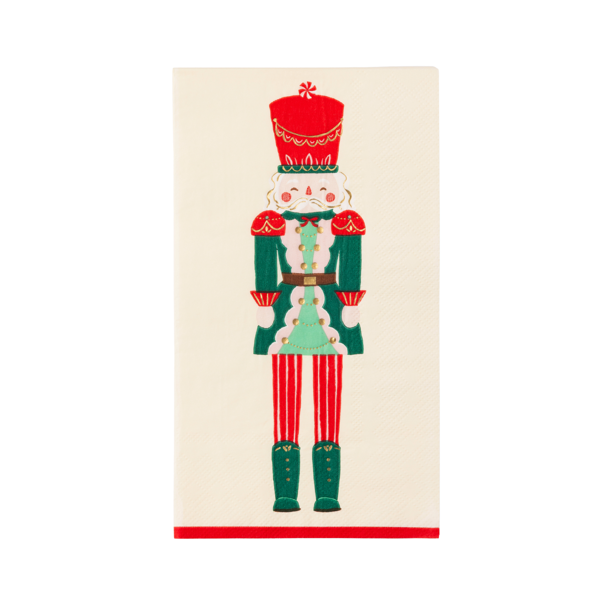 Bonjour Fête - Wholesale Disposable Napkin - WHIMSICAL NUTCRACKER GUEST TOWELS0