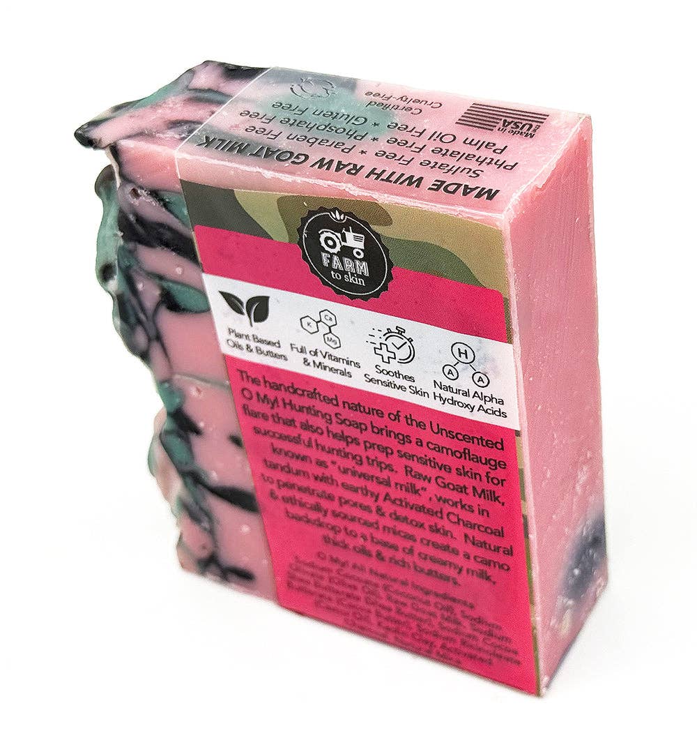 O My! Bath and Body - Wholesale Bar Soap - O My! Goat Milk Artisan Hunting Soaps | Made with Raw Goat Milk | Free of Parabens & More | Handcrafted USA13