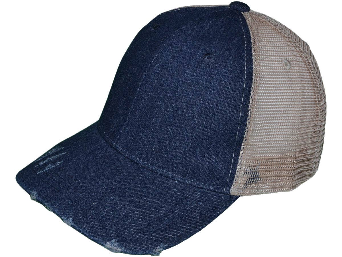 Buck Wholesale – Großhandel Trucker-Cap – Unisex – Trucker-Hüte aus Netzstoff im Vintage-Stil — BK Caps, niedriges Profil, strukturiert10