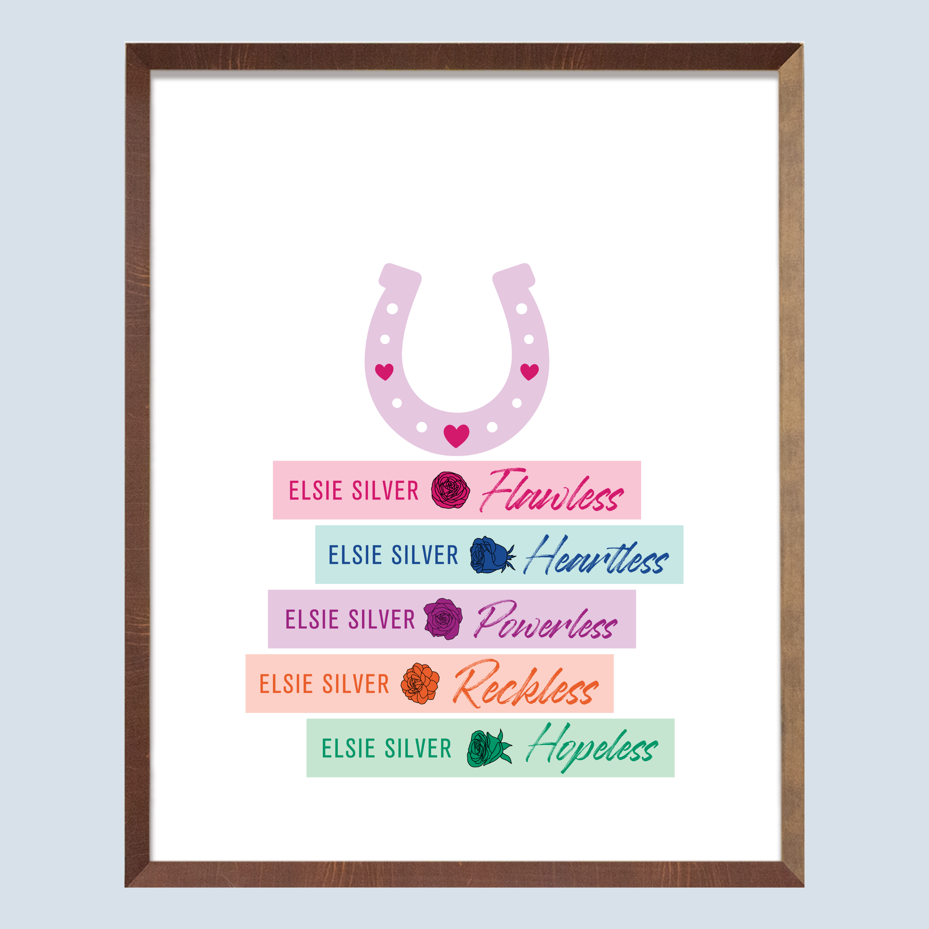 Chapter & Craft Studio - Wholesale Art Print - Elsie Silver Book Stack Art Print0