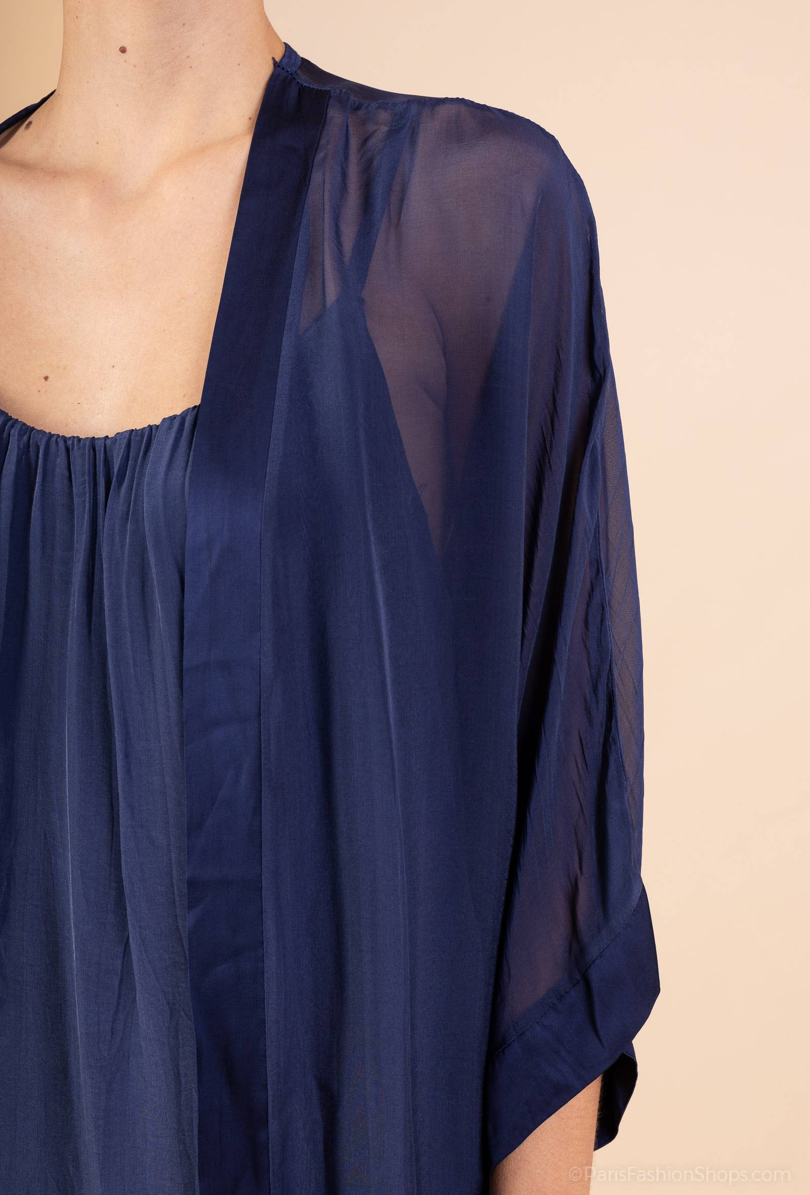 Shyloh - Wholesale Jacket - Women's - Long silk jacket 1341216