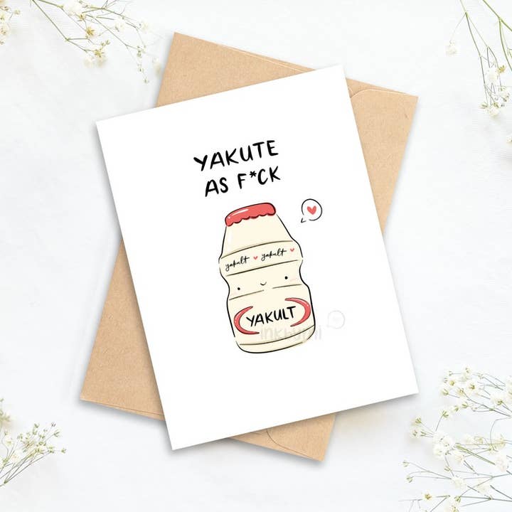 Yakute som F* ck Lykønskningskort for engroshandel hos inkbymi