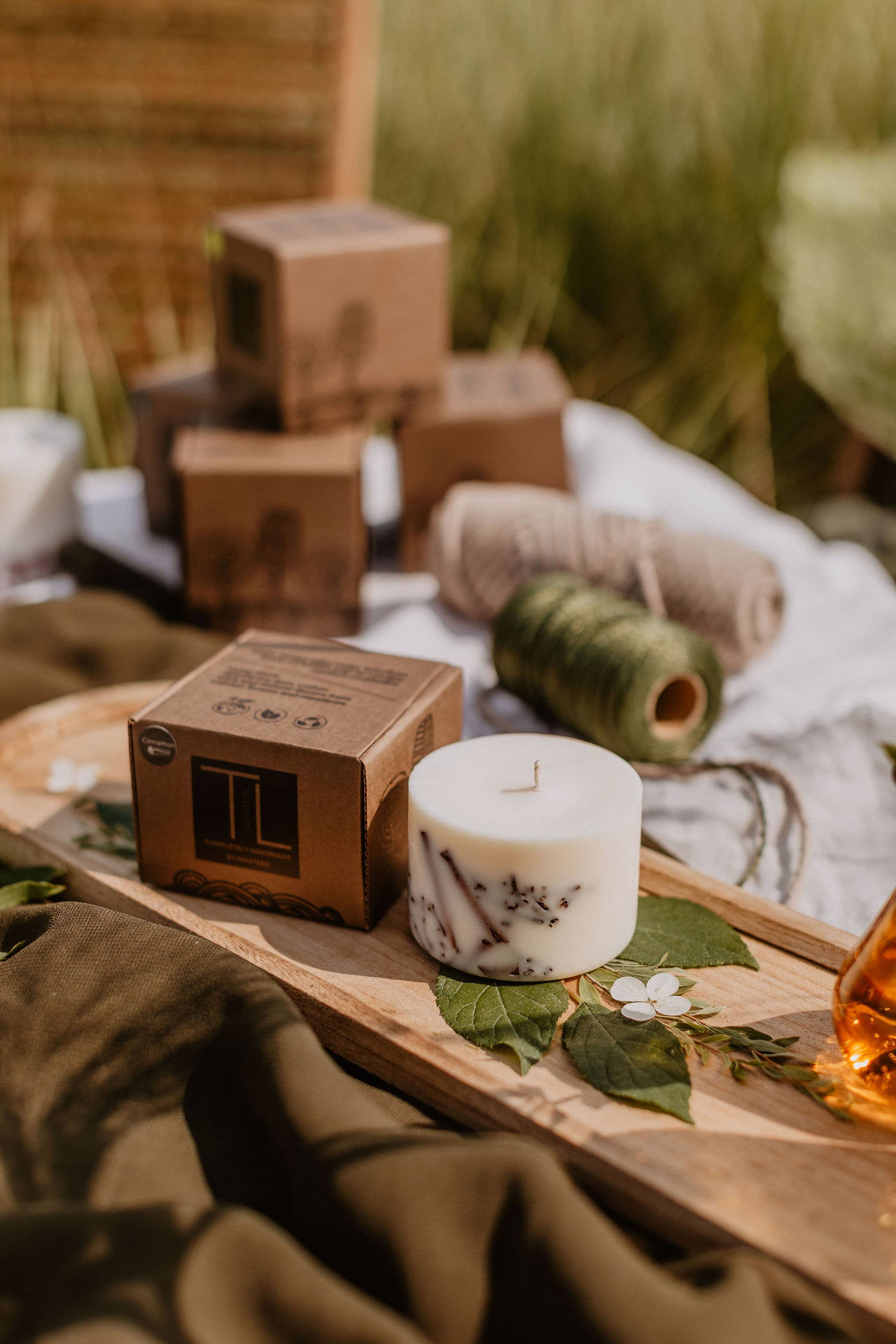 TLCandlesLatvia – wholesale Jar/filled candle – Soy Wax Candle with Cinnamon Scent3