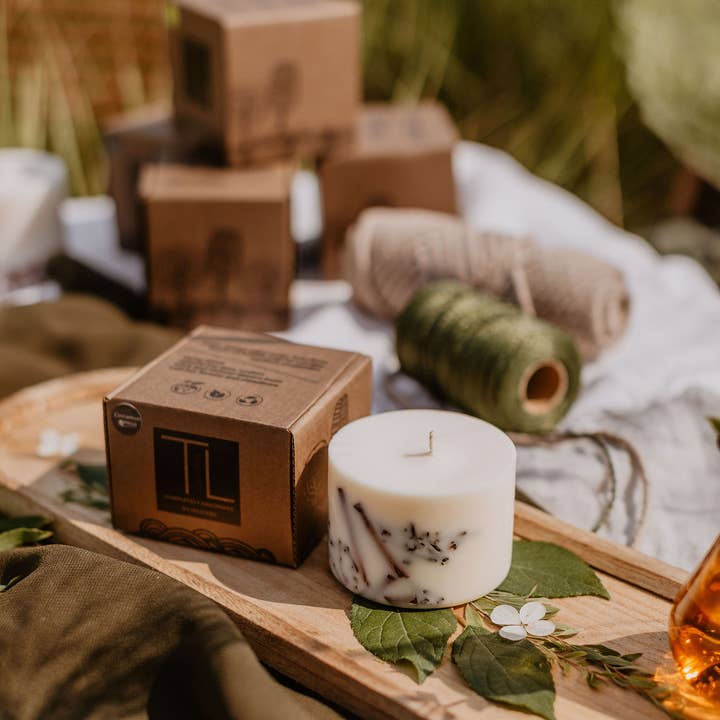 TLCandlesLatvia – wholesale Jar/filled candle – Soy Wax Candle with Cinnamon Scent3