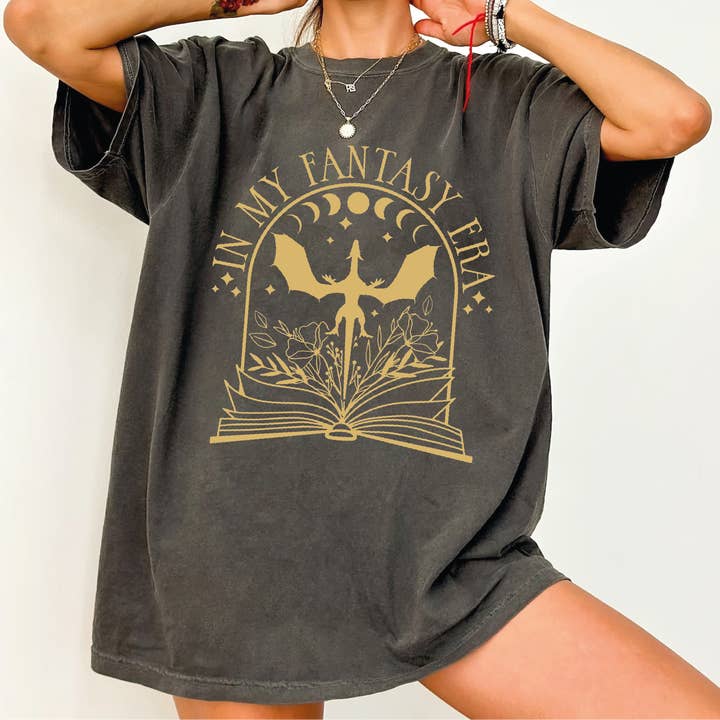 In My Fantasy Era Shirt, Bookish Shirt, Comfort Colors X308 for wholesale by MAYA TX