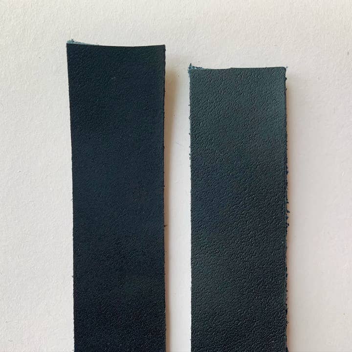 Sew Hungryhippie LLC - Wholesale Craft Supplies - Leather Strap 3/4" black