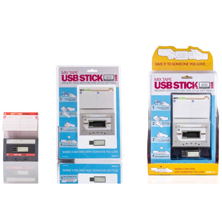 SUCK UK - Wholesale USB Flash Drive - Mix Tape USB Stick