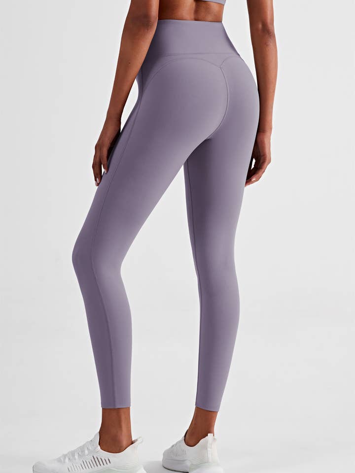Jocelyn Performance-Leggings mit hoher Taille und figurformendem Push-up-Effekt für den Großhandel von 91thelabel