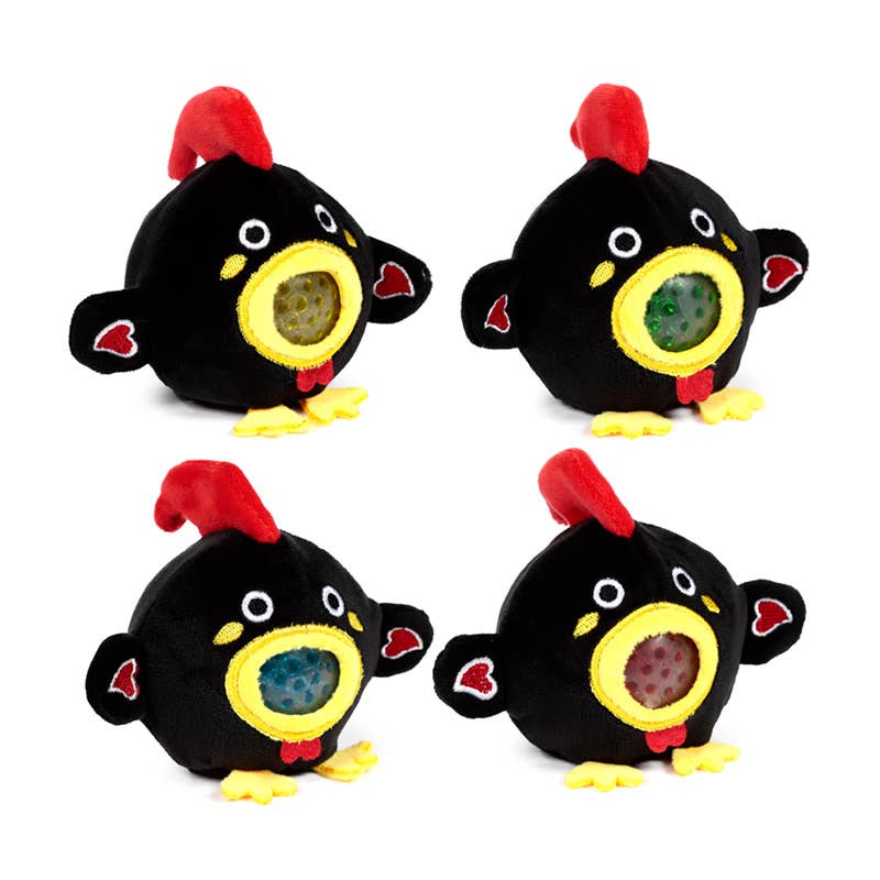 Puckator EU - Wholesale Stress Relief Ball/Dough - Queasy Squeezies Galo De Barcelos Plush Squeezy Toy1