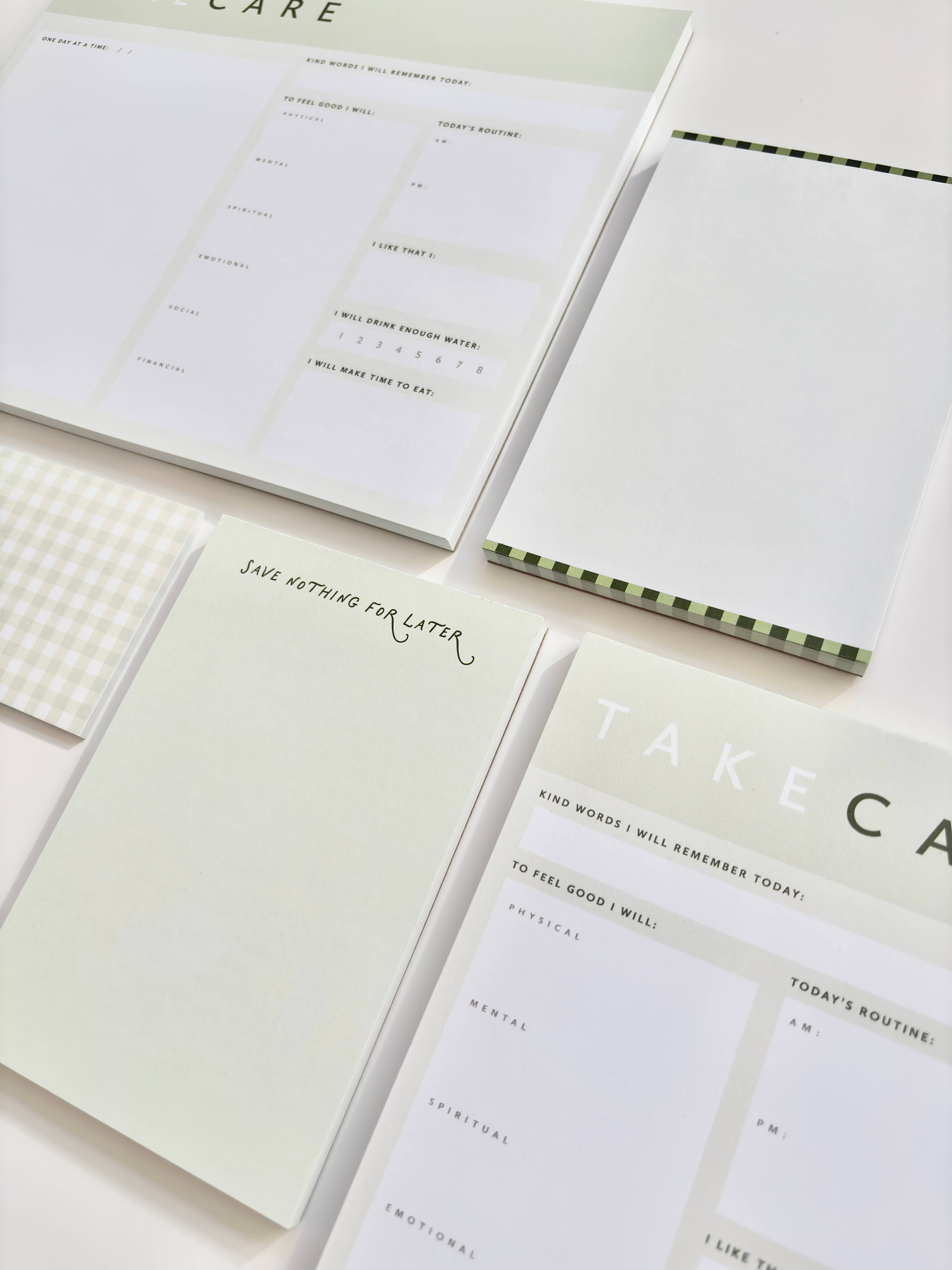 coux coux creative - Wholesale Notepad - Save Nothing For Later Notepad1