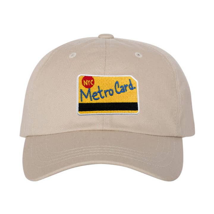 Chapeau de métro avec carte de métro | Personnalisable | Cadeaux NYC pour la vente par Fusion Artsy