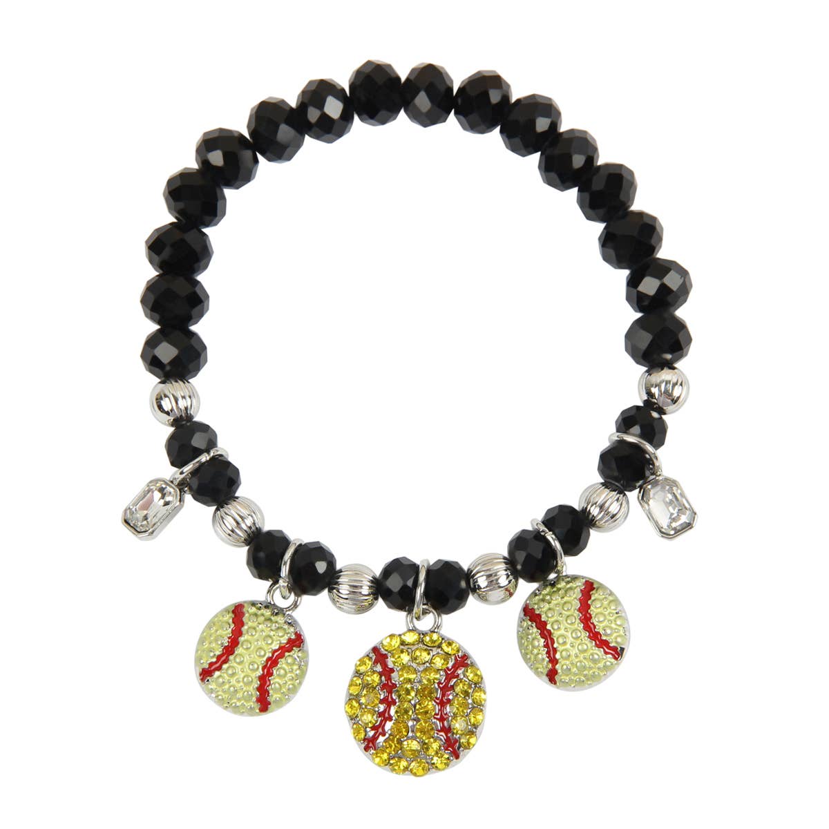 MYS Wholesale Inc - Vente Bracelets à breloques/pendentifs - Bracelet à breloques élégant en perles rondes pour femmes5