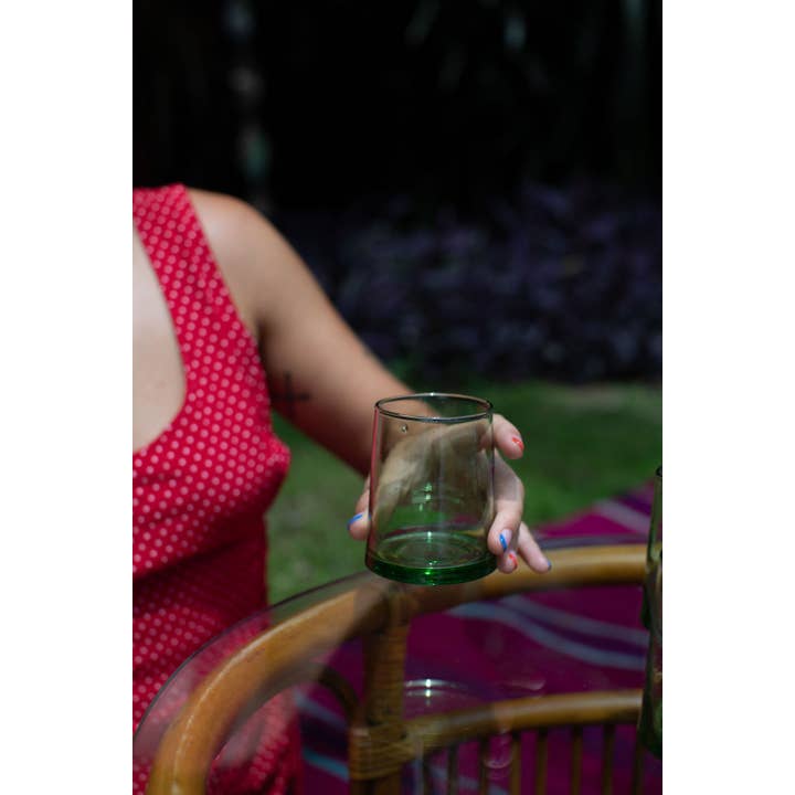 Voyage - Wholesale Cocktail/Liquor Glass - Moroccan Cocktail Glass Green (24)7