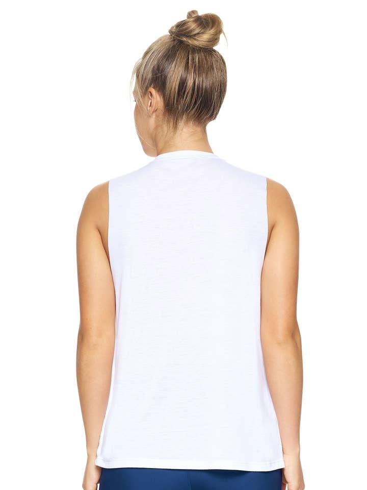 Expert Brand - Wholesale Tank Top - Women's - BE220 Siro™ Raw Edge Muscle Tank5