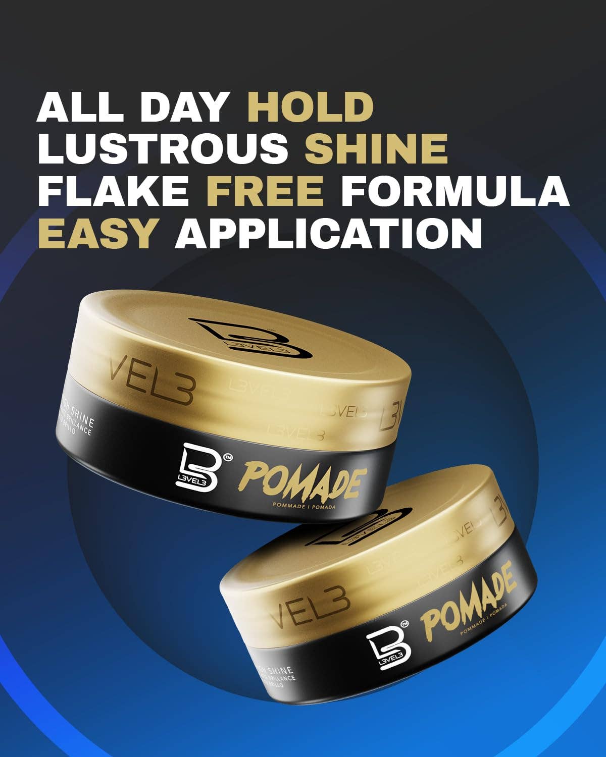 BranVx Distributors - Wholesale Hair Pomade - Men's - L3VEL3  Pomade Transparent High Shine 5.07 Oz6