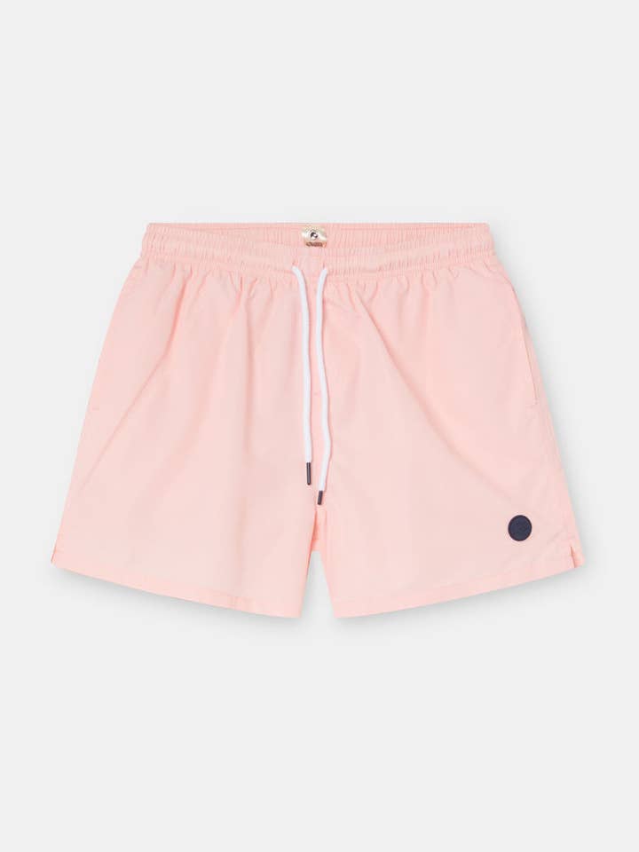 ALTONADOCK - Wholesale Swim Shorts - Men's - Anchor Plain Pink Swimsuit0