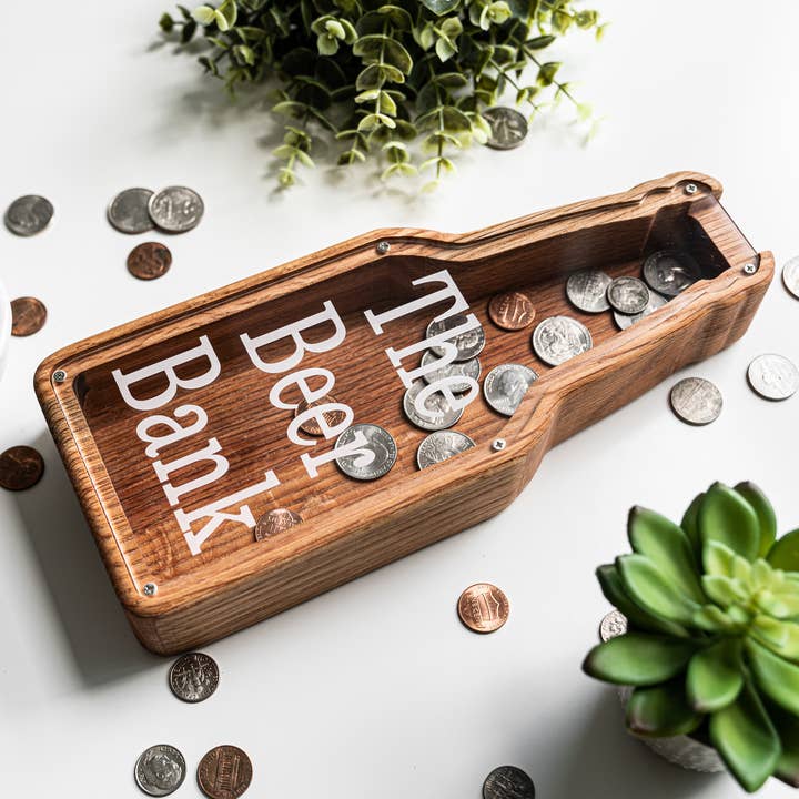 Drapela Works - Wholesale Money/Piggy Bank - Beer Bottle Piggy Bank