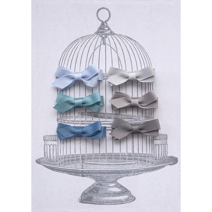 Conjunto de presente de clipe pequeno Blues por atacado de Verity Jones London