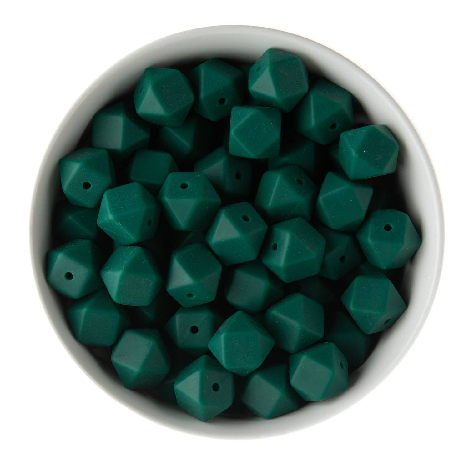 Cara & Co Silicone Craft Supply – wholesale Beads – 14mm Hexagon Silicone Beads17