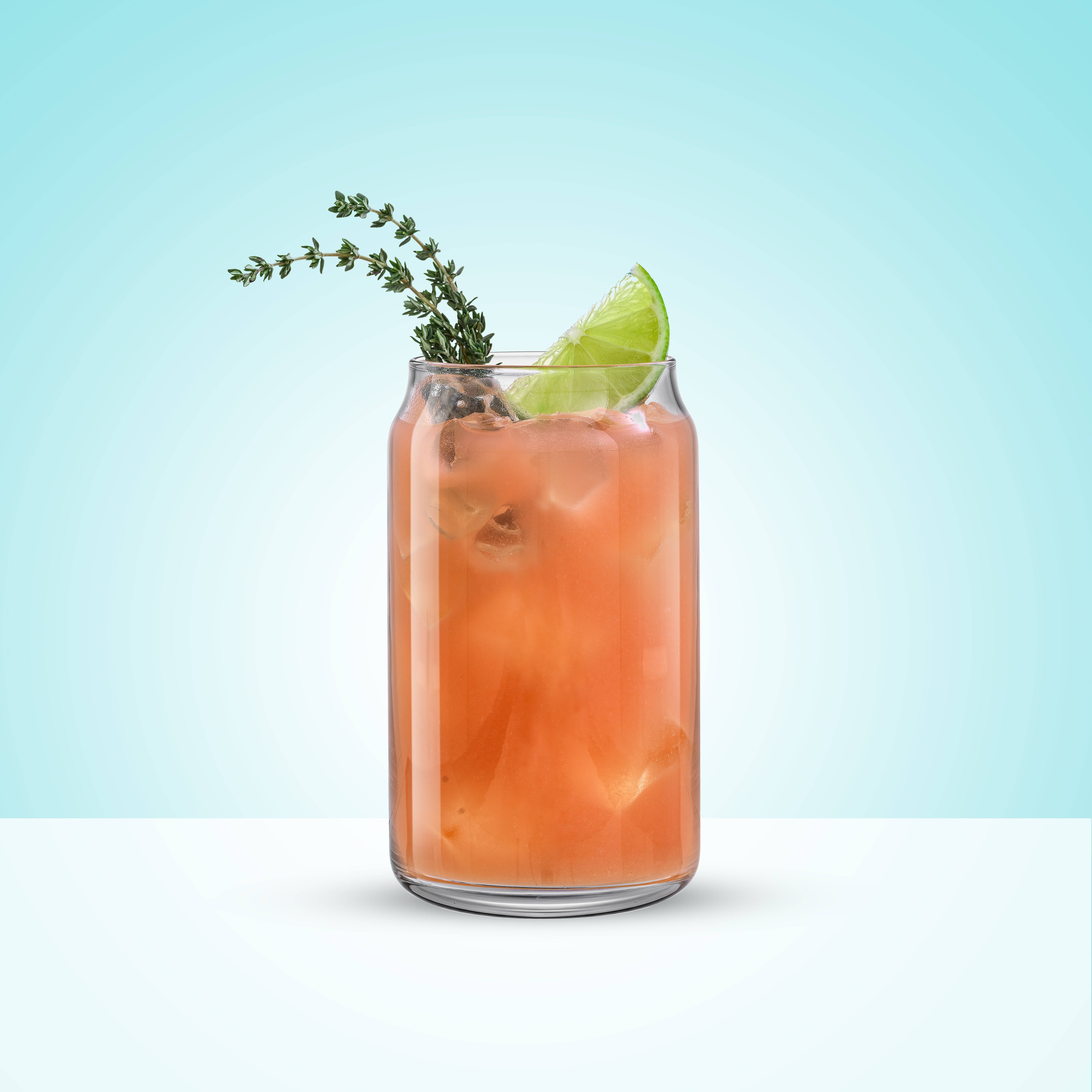 JoyJolt - Wholesale Drinking Glass/Cup - Classic Can Shaped Tumbler Drinking Glasses, Set of 64