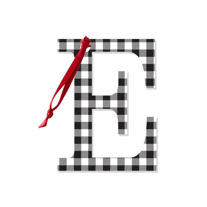 Viv&Lou - Wholesale Ornament - Initial Christmas Ornament2