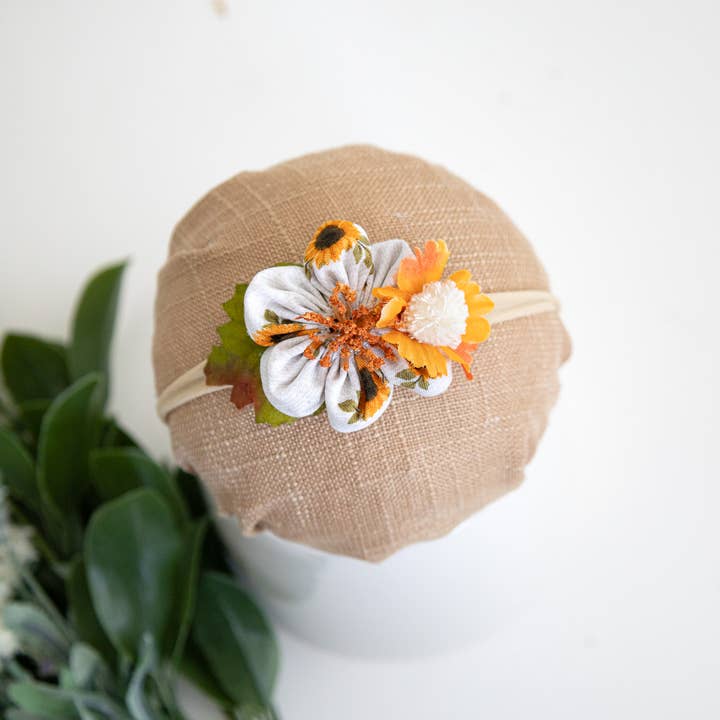 Bandeau fleuri - Bandeau en nylon - Bandeau - Bandeau d'automne pour la vente par Girls' Dream