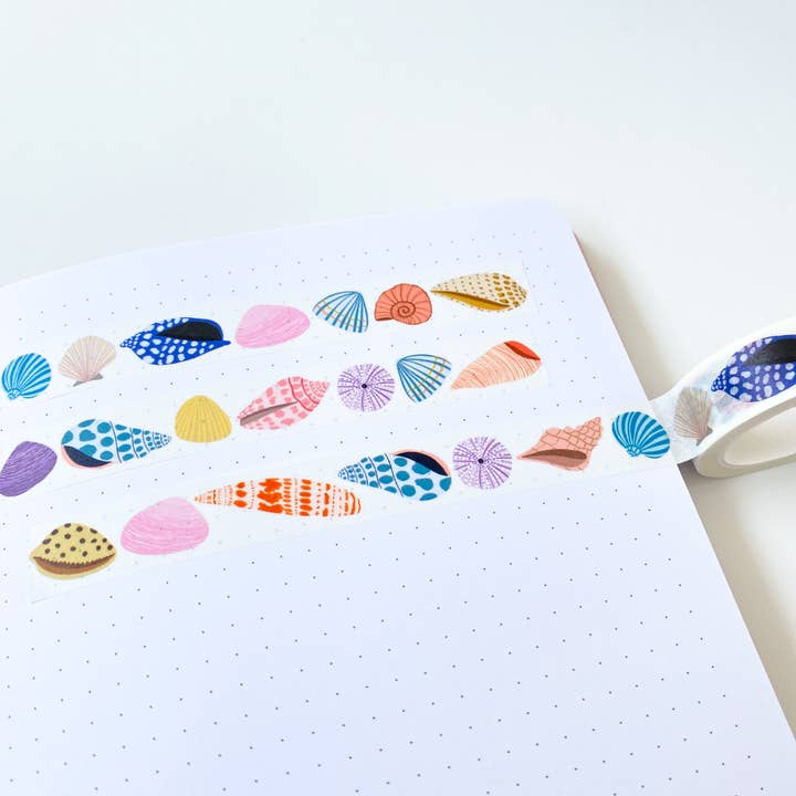 Sarah Frances - Wholesale Washi Tape - Seashells Washi Tape
