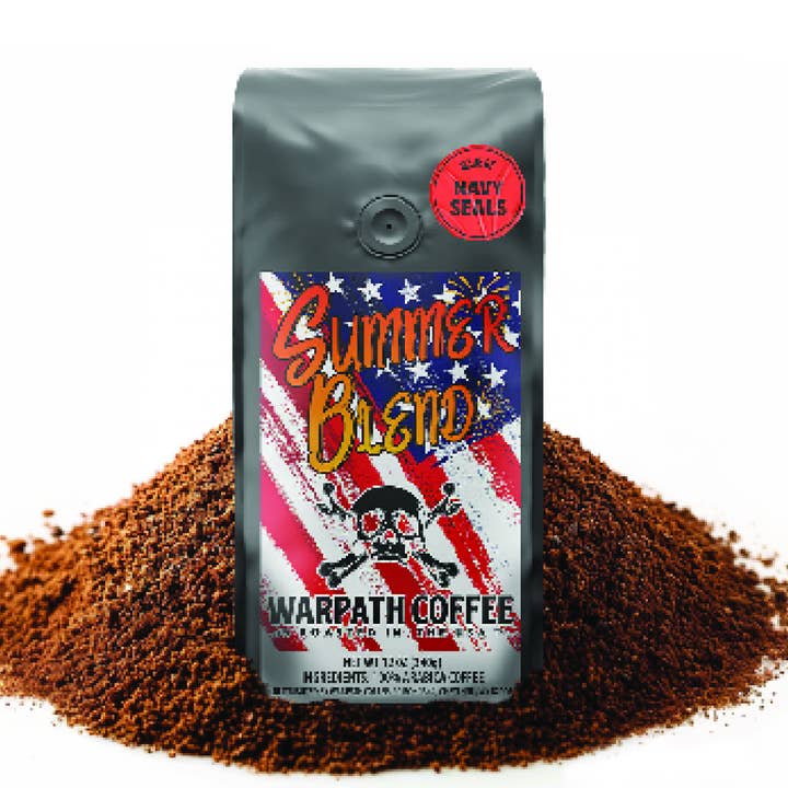 Summer Blend | Blue Mountain blend, Caribbean-inspired for wholesale by Warpath coffee LLC
