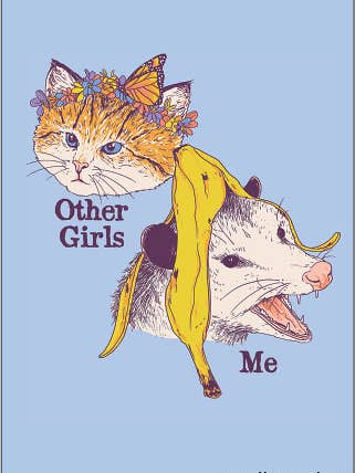 Magnet-Autres filles, Moi pour la vente par Ephemera