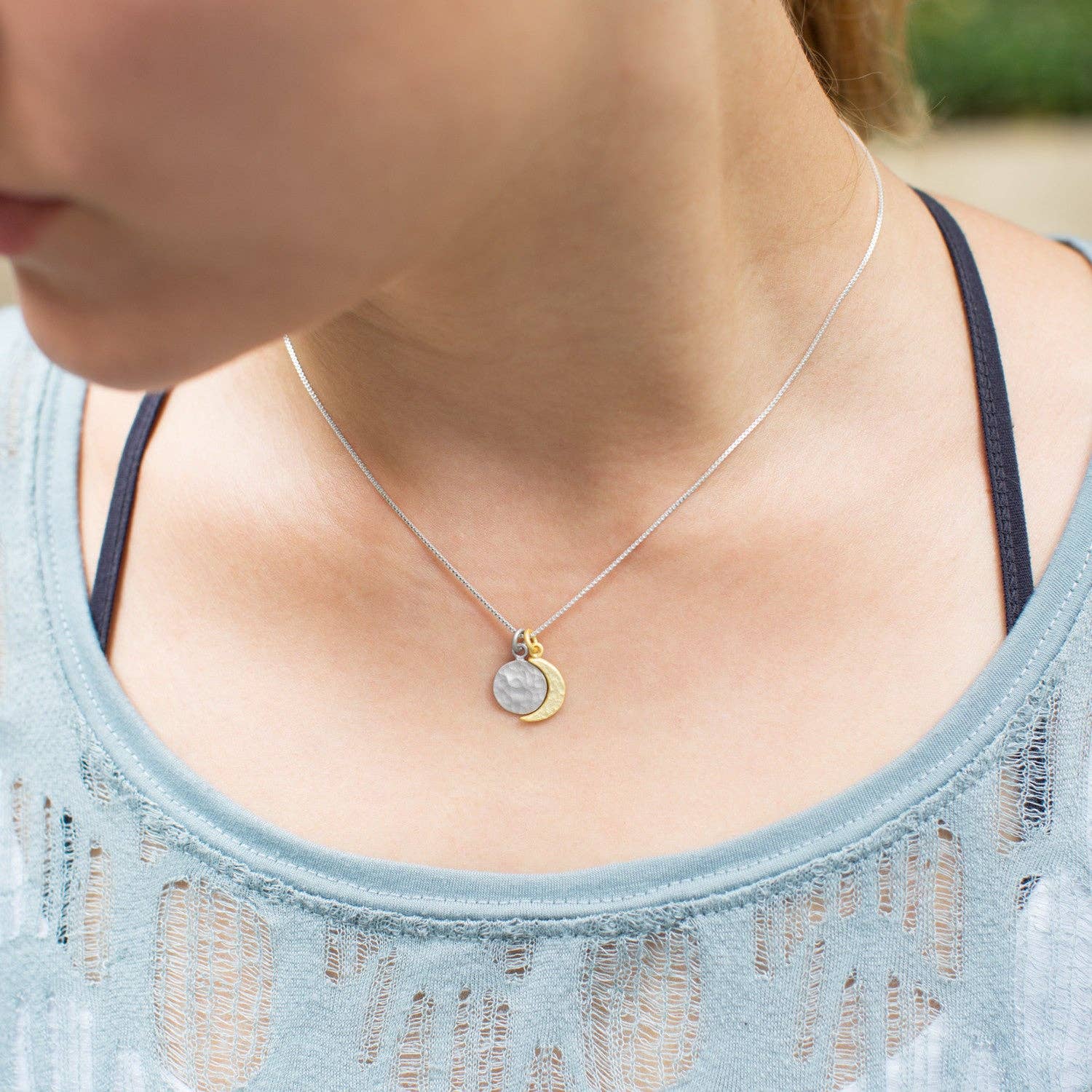 Silver Stars Collection – Colar de elos e correntes por atacado – Corrente italiana 015 em prata esterlina, 0,8 mm2