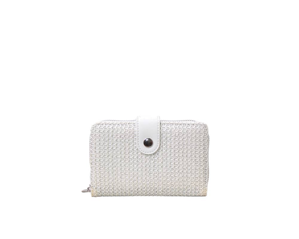 MIA LAROUGE – Engroshandel Tegnebog - Dame – Pung til kvinder med klap i raffia-materiale5