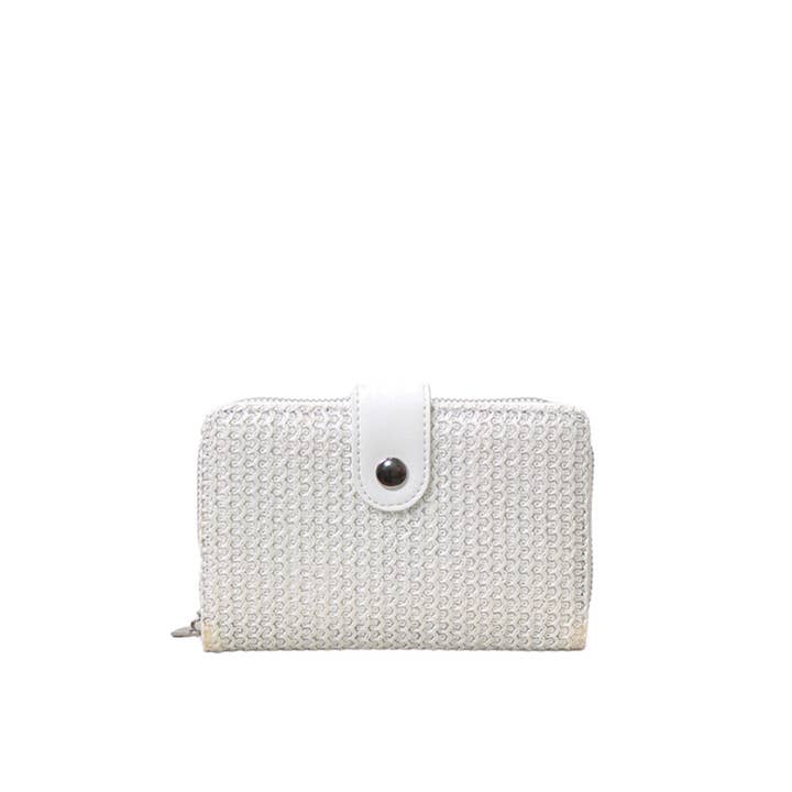 MIA LAROUGE – wholesale Plånbok - Dam – KVINNORS PLÅNBOK, MED KLAFF. MATERIAL RAFFIA5