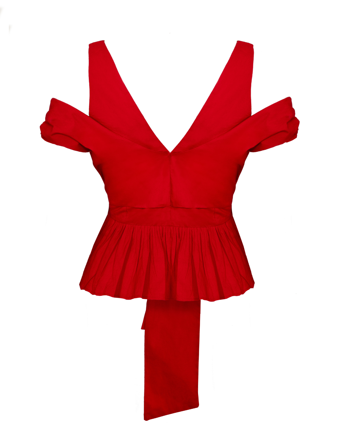 Haveli - Wholesale Blouse - Women's - Usha Peplum Top6