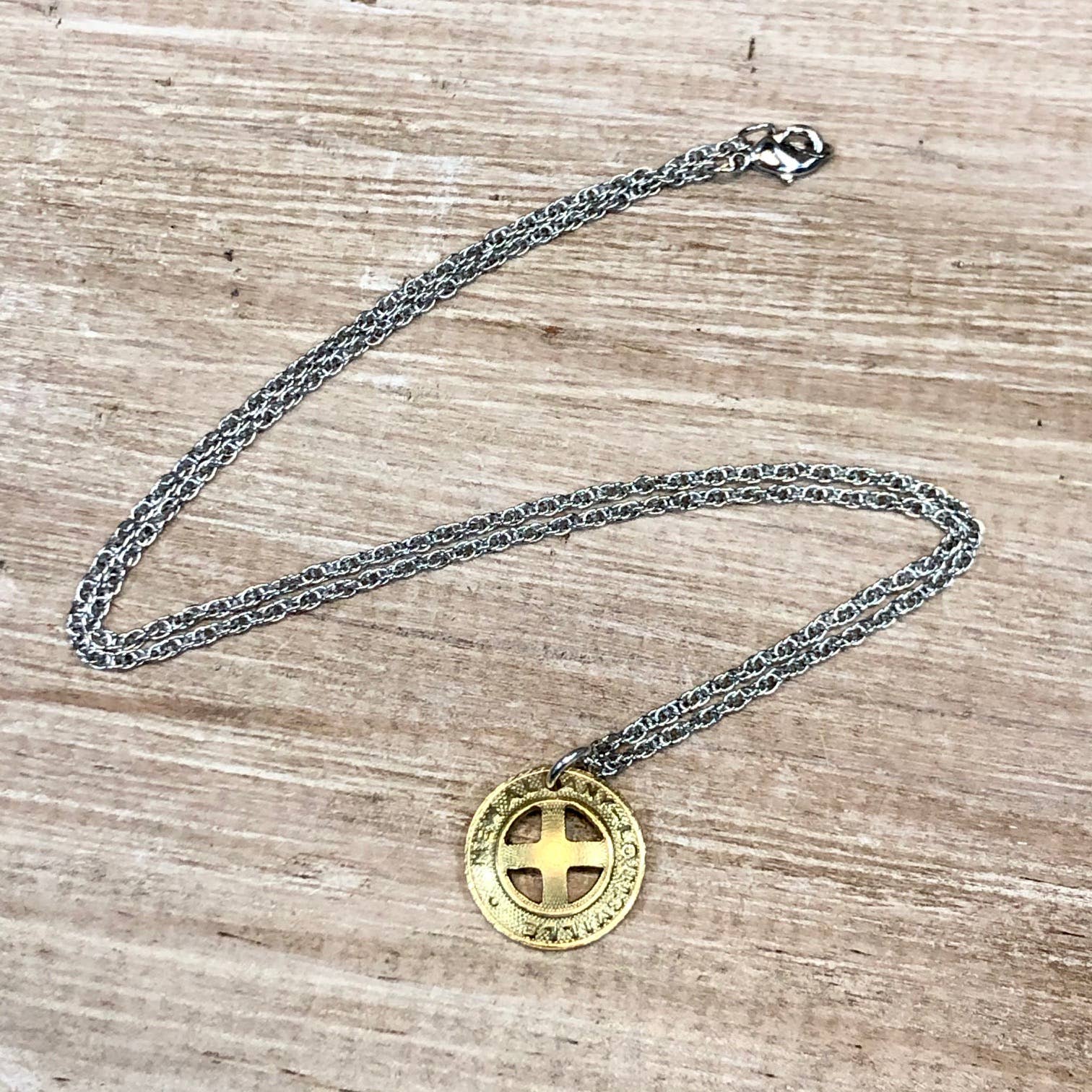 Lorraine Frances Jewelry - Wholesale Pendant/Charm Necklace - Vintage Token Necklace0