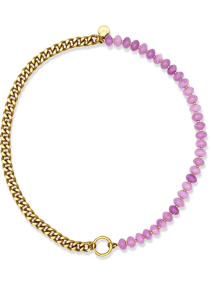 Candy Necklace Lilac for wholesale by BLOSS Jewelry