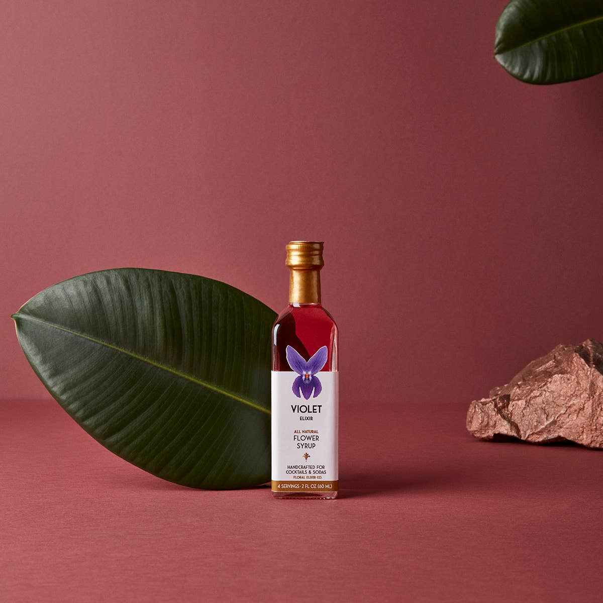 Floral Elixir Co. - Wholesale Cocktail Mix/Syrup - Violet Elixir. All Natural Cocktail & Soda Syrup.0